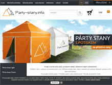 Tablet Screenshot of party-stany.info